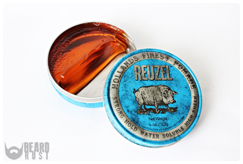 Reuzel Strong Hold High Sheen Pomade (Blue) – recenzja wodnej pomady do włosów