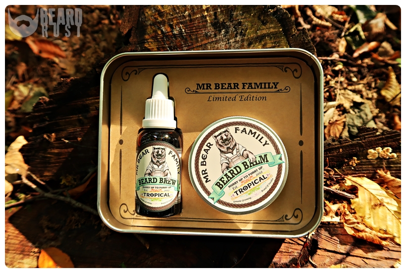 Mr Bear Family Tropical Beard Balm & Beard Brew (Limited Edition) – recenzja zestawu do brody