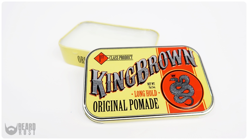 King Brown Original Pomade (Long Hold) – recenzja woskowej pomady do włosów