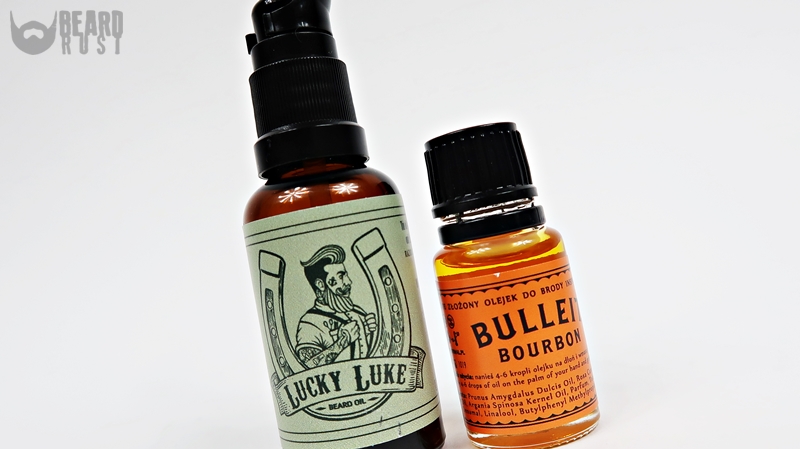 Pan Drwal Bulleit & Lucky Luke Beard Oil – recenzja olejków do brody