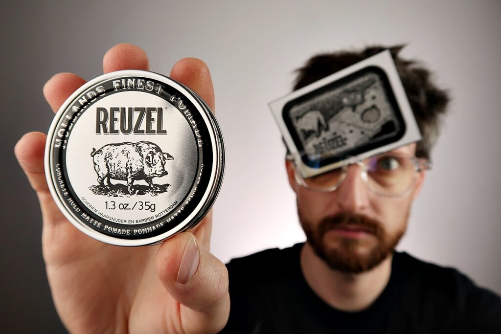 Reuzel Concrete Hold Matte Pomade – recenzja nowej srebrnej świni